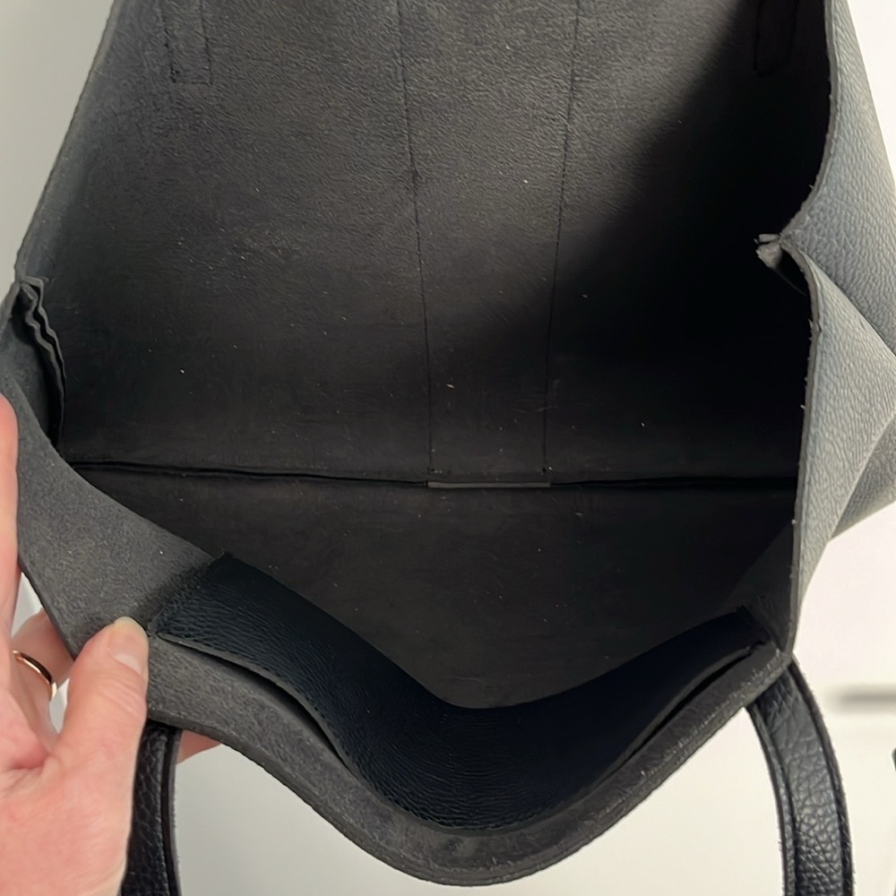 Vince Camuto Vegan Leather "The Luck Tote" Bag - Picture 9 of 11